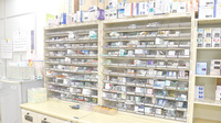 オリーブ薬局武蔵中原店の薬棚