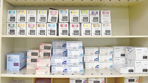 オリーブ薬局武蔵中原店の漢方薬