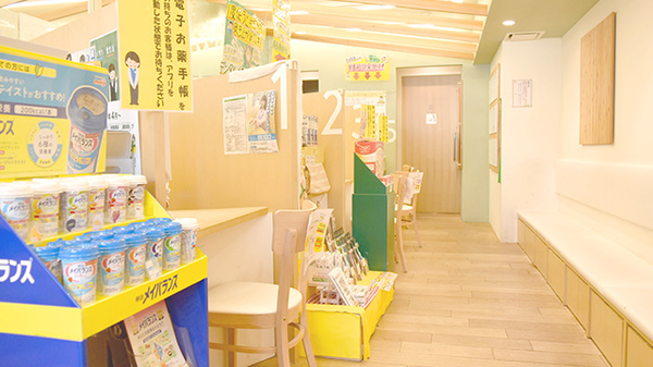 薬樹薬局　宮前平の受付/カウンター