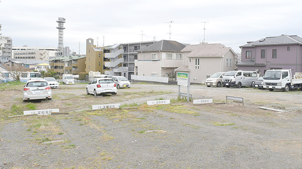 薬樹薬局　梶ヶ谷の駐車場