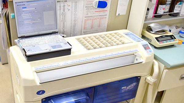 あすか薬局の調剤器具