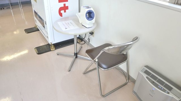 新潟ヘルスマート薬局の血圧計