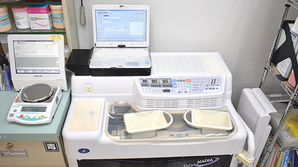 メッツ西堀薬局の調剤器具
