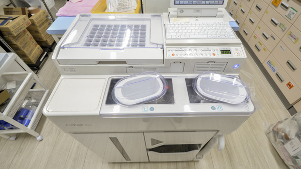 ケンユウ西蒲薬局の調剤器具