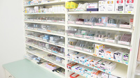あさひ薬局小国店の薬棚