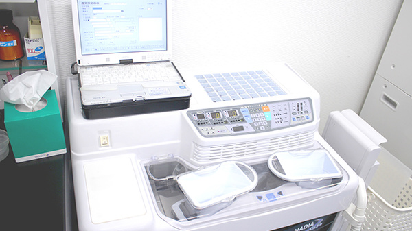 あさひ薬局栃尾店の調剤器具