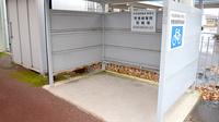 中央調剤薬局駅南店の駐輪場