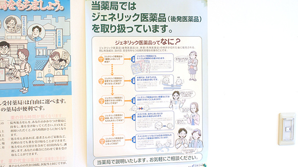 すみれ薬局木田店のジェネリック対応