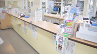 メッツ嵐南薬局の受付/カウンター