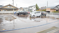 メッツ西新発田薬局の駐車場