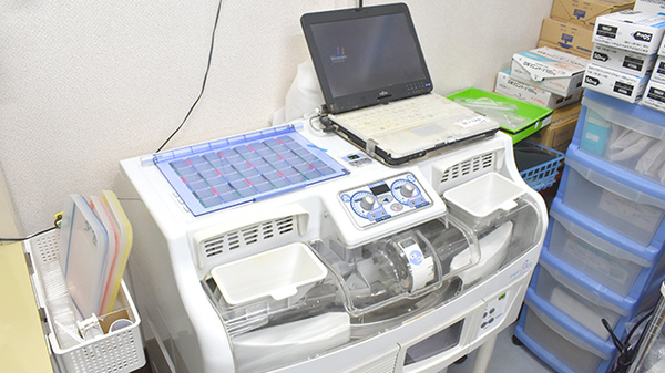 本町調剤薬局の調剤器具