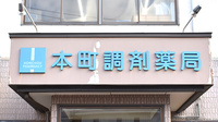本町調剤薬局の看板