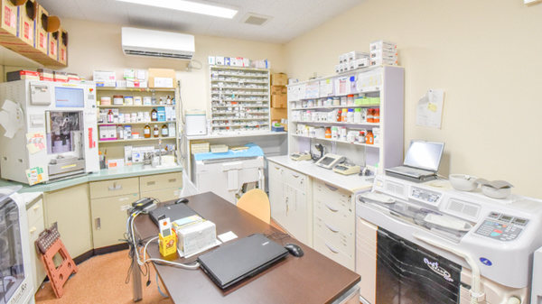 すまいる薬局の調剤室