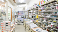 エムケイ薬局　むいかまち店の調剤室