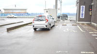 メッツ胎内薬局の駐車場