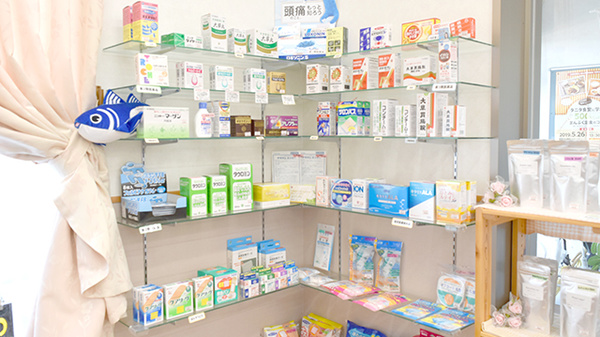西尾薬局富崎店の一般医薬品