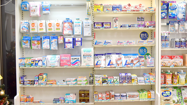 たんぽぽ薬局　氷見店の一般医薬品
