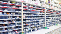 たんぽぽ薬局　泊店の薬棚