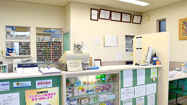 松村みらい薬局の受付/カウンター