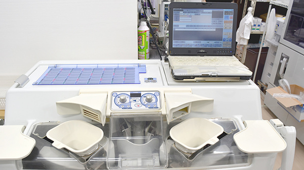 田上はなの木薬局の調剤器具
