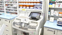 青い森薬局山代店の調剤器具