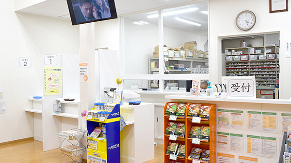 加賀　たんぽぽ薬局の受付/カウンター