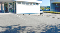 青い森薬局川北店の駐車場