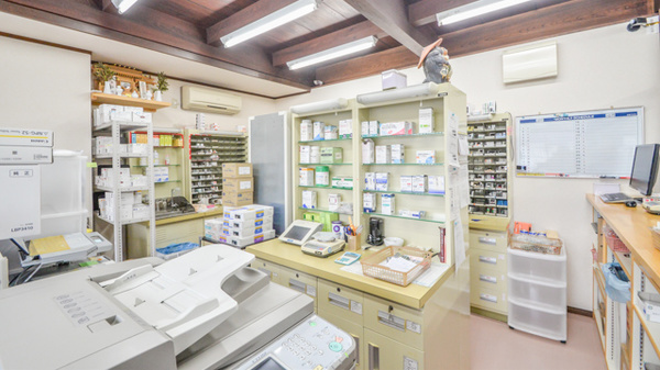 あすなろ薬局の調剤室