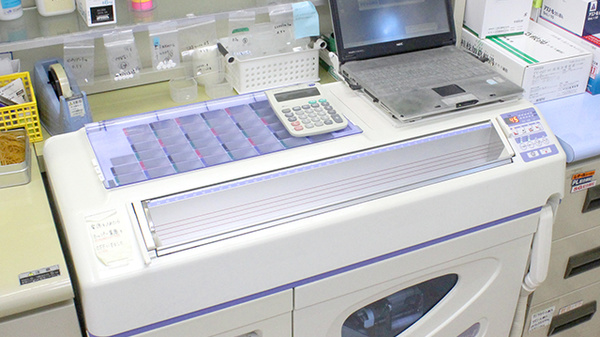 みさき薬局西桂の調剤器具
