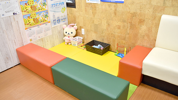 アーク調剤薬局　アルプス吉田店のキッズ用設備