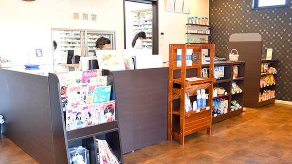 アーク調剤薬局　竜王西店の受付/カウンター