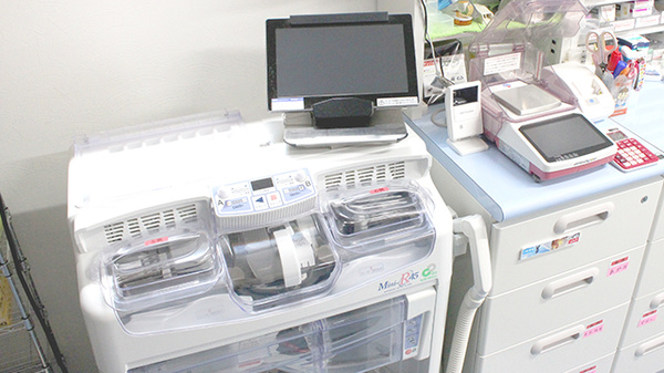 コモア薬局の調剤器具