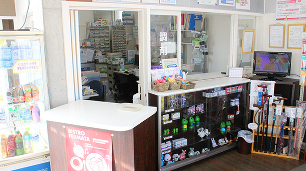 アーク調剤薬局　塩山店の受付/カウンター