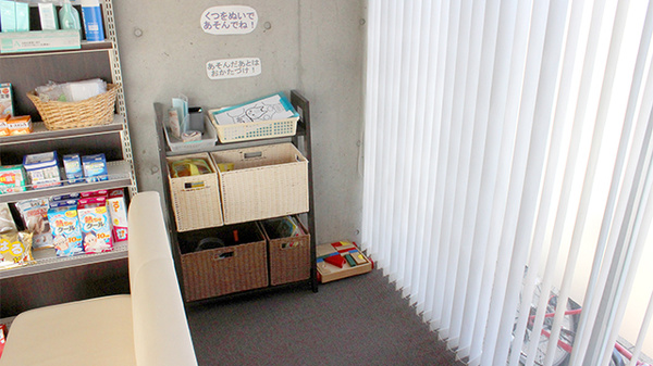 アーク調剤薬局　塩山店のキッズ用設備