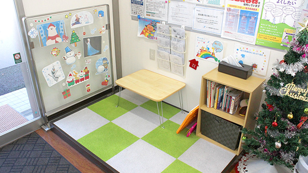 アーク調剤薬局　塩山中央店のキッズ用設備