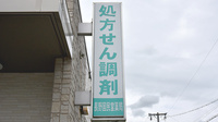 長野国民堂薬局の看板