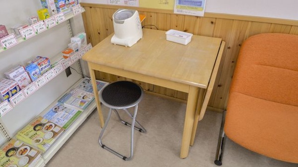 二子薬局の血圧計