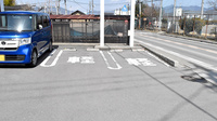窪田薬局の駐車場