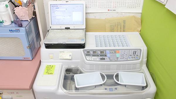 須坂まい薬局の調剤器具