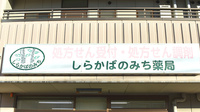しらかばのみち薬局の看板