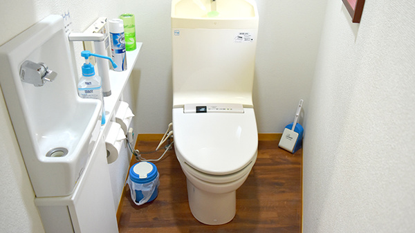 大桑はなの木薬局のお手洗い