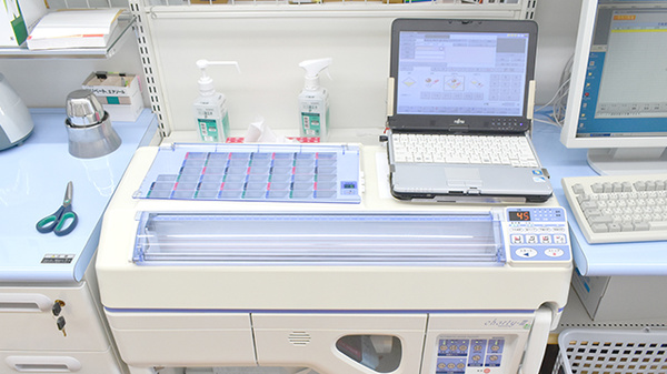 飯綱グリーン薬局の調剤器具