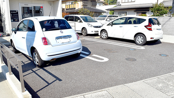 アーク調剤薬局　長野上松店の駐車場