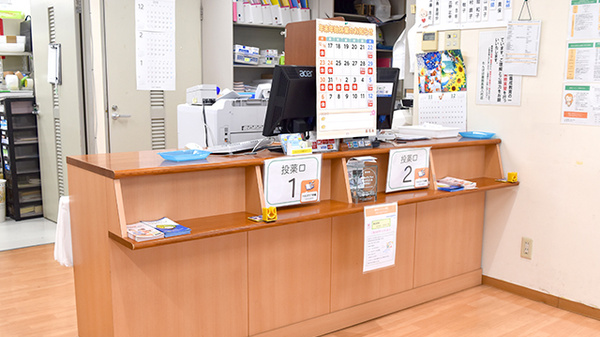たんぽぽ薬局　長良八代店の受付/カウンター
