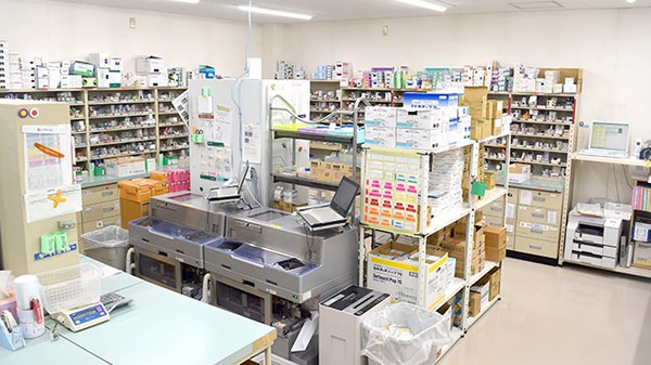 たんぽぽ薬局　岐阜中央店の調剤室