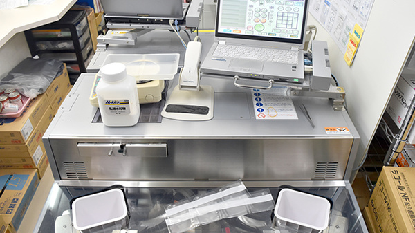 たんぽぽ薬局　早田店の調剤器具