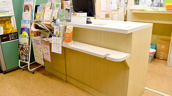 たんぽぽ薬局　シティタワー店の受付/カウンター