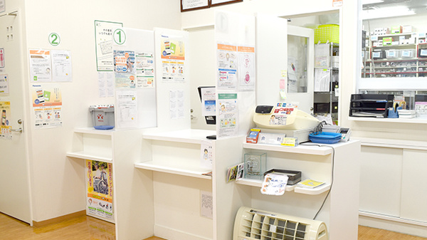 たんぽぽ薬局　市橋店の受付/カウンター
