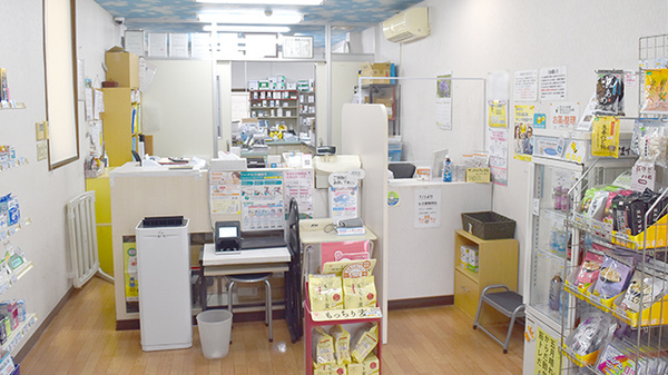 平成調剤薬局　鏡島店の受付/カウンター