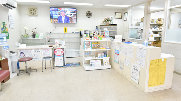 海薬局の受付/カウンター